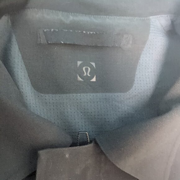 Lululemon Black Men's Drivers Coat Size Large Full Zio M4917S - Picture 3 of 10